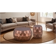 Furnishing CT-101 Coffee Table ET-101 End Table in Copper color
