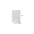 Manhattan Queen 5-Piece Set including Lacquer & Storage Chest in White