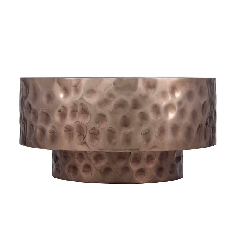 CT 90 Modern Style Coffee Table made with Metal in Copper