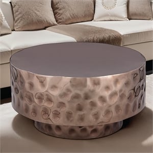 CT 90 Modern Style Coffee Table made with Metal in Copper