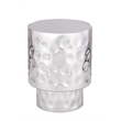 ET 90 END Table Modern Style Table made with Metal in Silver