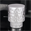 ET 90 END Table Modern Style Table made with Metal in Silver