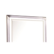 Desire Mirror with Manufactured WoodFrame   LED Lighting in White(NO DRESSER)