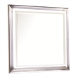 Desire Mirror with Manufactured WoodFrame   LED Lighting in White(NO DRESSER)