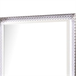 Fabio Modern Style LED Mirror Made With Wood in White(NO DRESSER)