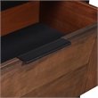 Houston Traditional Style 2-Drawer Nightstand Made with wood in Walnut
