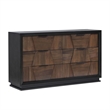 Houston Queen 5PC Bedroom Set Made With Wood in Walnut