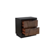 Houston Queen 4PC Bedroom Set Made With Wood in Walnut