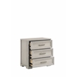 Colorado Modern Style Wood Nightstand with Storage in Rustic Natural