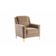 Lisa 3Pc Sofa Loveseat and Chair Set in Copper Wood Frame