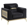 Antigua Contemporary Style Upholstery Chair in Black