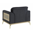 Antigua Contemporary Style Upholstery Chair in Black