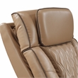 Fortuner Power Recliner in Caramel made with wood & Faux Leather