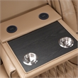 Fortuner Power Reclining Sofa in Caramel made with wood & Faux Leather