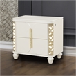 Cinderella Traditional Style 5 Pc Queen Bedroom Set with LED and Gold Accents