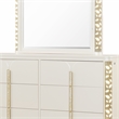 Cinderella Traditional Style Wood Dresser with LED Accents (Mirror not included)