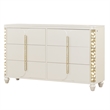 Cinderella Traditional Style Wood Dresser with LED Accents (Mirror not included)