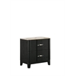Opel Modern 4 Piece Queen Bedroom Set with Bed Dresser Mirror and Nightstand