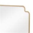 LEXINGTON Modern Framed Bedroom Mirror in Beige