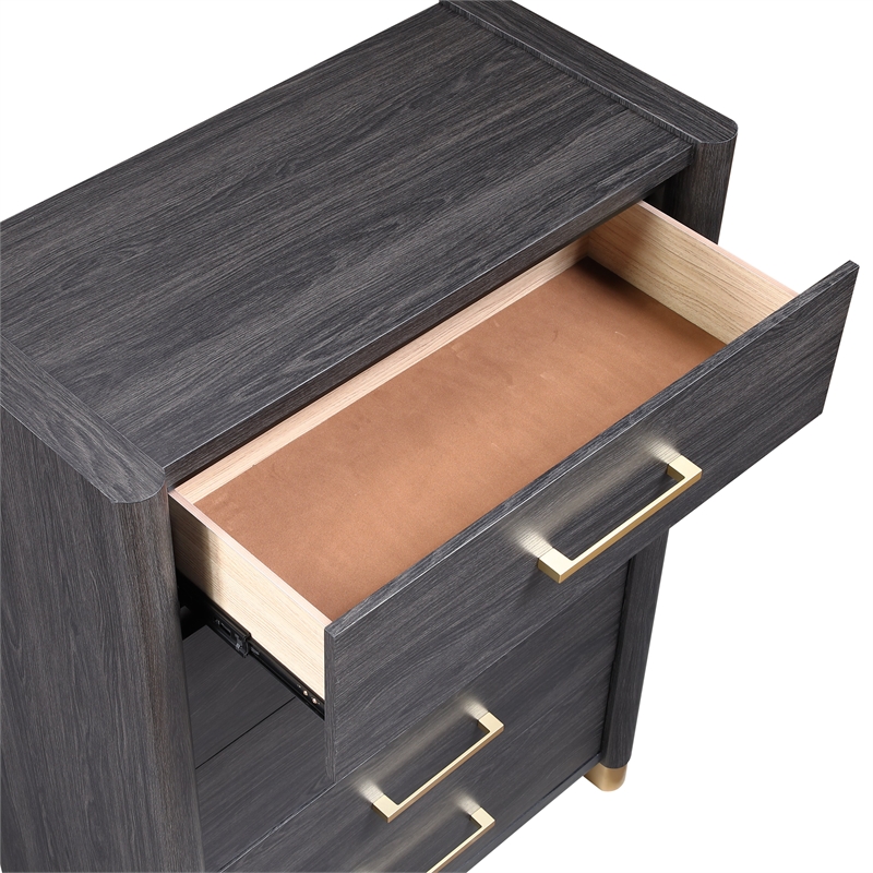 Clifton Chest Charcoal Gray