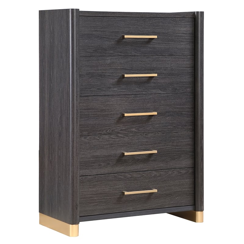 Clifton Chest Charcoal Gray