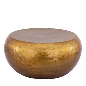 CT-201 Modern Style Coffee Table made with aluminum sheet in Gold