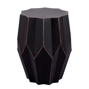 ET-401 Contemporary Black Metal Accent End Table