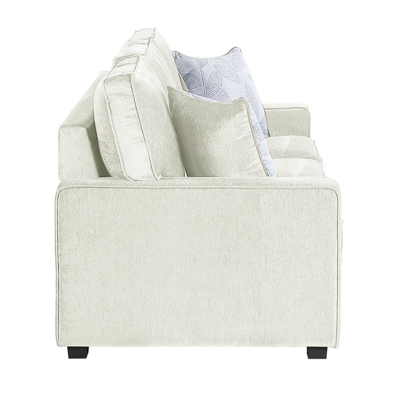 Rita Premium Upholstered Sofa with LED Base