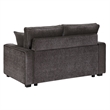 Rita Premium Upholstered Loveseat with LED Base