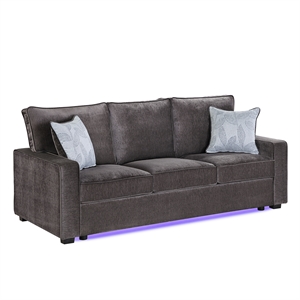 Rita Premium 2-Piece Living Room Set with LED Base
