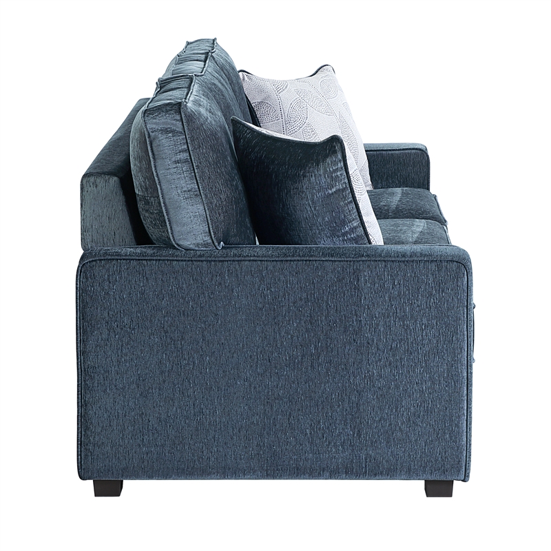Rita Premium Upholstered Sofa with LED Base