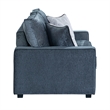 Rita Premium Upholstered Loveseat with LED Base