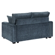 Rita Premium Upholstered Loveseat with LED Base