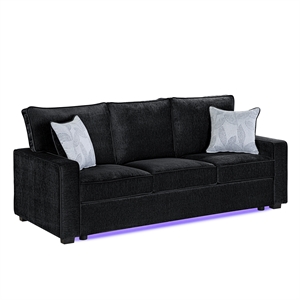 Rita Premium 2-Piece Living Room Set with LED Base