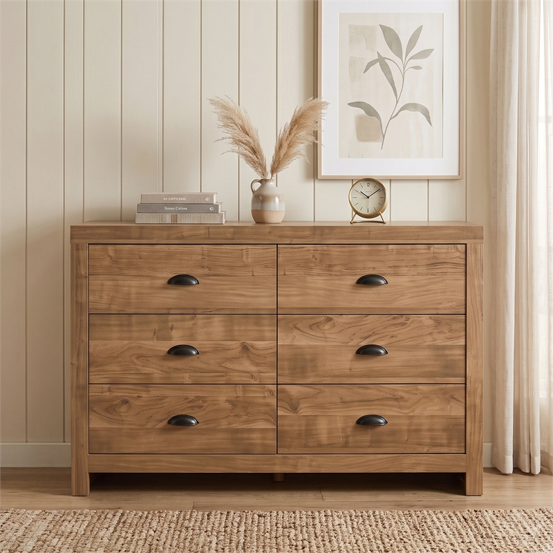 Galaxy Home Montana Queen 4-Piece in Natural Bedroom Set with Storage Bed