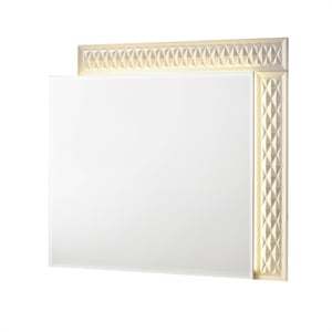 Matrix Furniture Group Stanley Modern LED Mirror in Gray