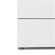Levan Home Engineered Wood Oak and White Chest Contemporary Scandinavian 29.8