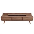 Levan Home Modern Laminate Wood TV Stand for TVs up to 74