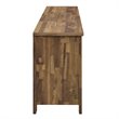Levan Home Modern Wood Sliding Door TV Stand for TVs up to 68