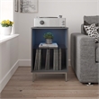 Levan Home Lumina Turntable Stand in White