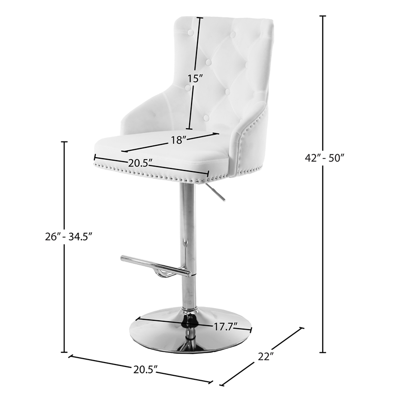 Meridian Furniture Claude 34.5