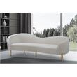 Meridian Furniture Ritz Cream Velvet Sofa