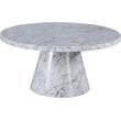 Meridian Furniture Omni White Faux Marble 36