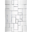 Meridian Furniture Action Geometric Designed Mirror