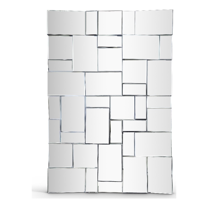 Meridian Furniture Action Geometric Designed Mirror