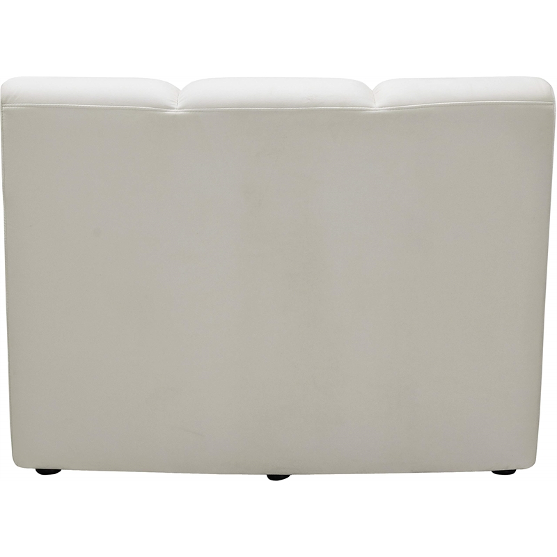 Meridian Furniture Infinity Cream Velvet Modular Chair