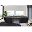 Meridian Furniture Infinity Gray Velvet 12pc. Modular Sectional
