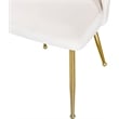 Meridian Furniture Logan Cream Velvet Dining Chair (Set of 2)