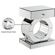 Meridian Furniture Jocelyn Mirrored End Table