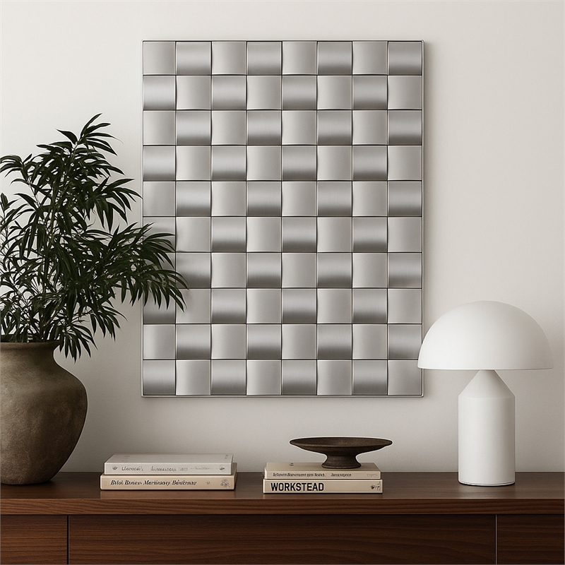 Meridian Furniture Ziggy Geometric Designed Mirror